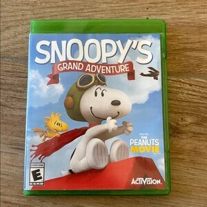 RARE! Peanuts Movie: Snoopy's Grand Adventure (Microsoft‎ Xbox One, 2015)